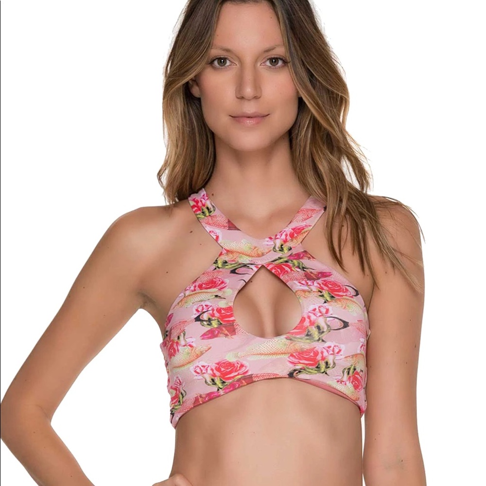 NWT PEPPY PEZ HIGH NECK TOP BY MALAI